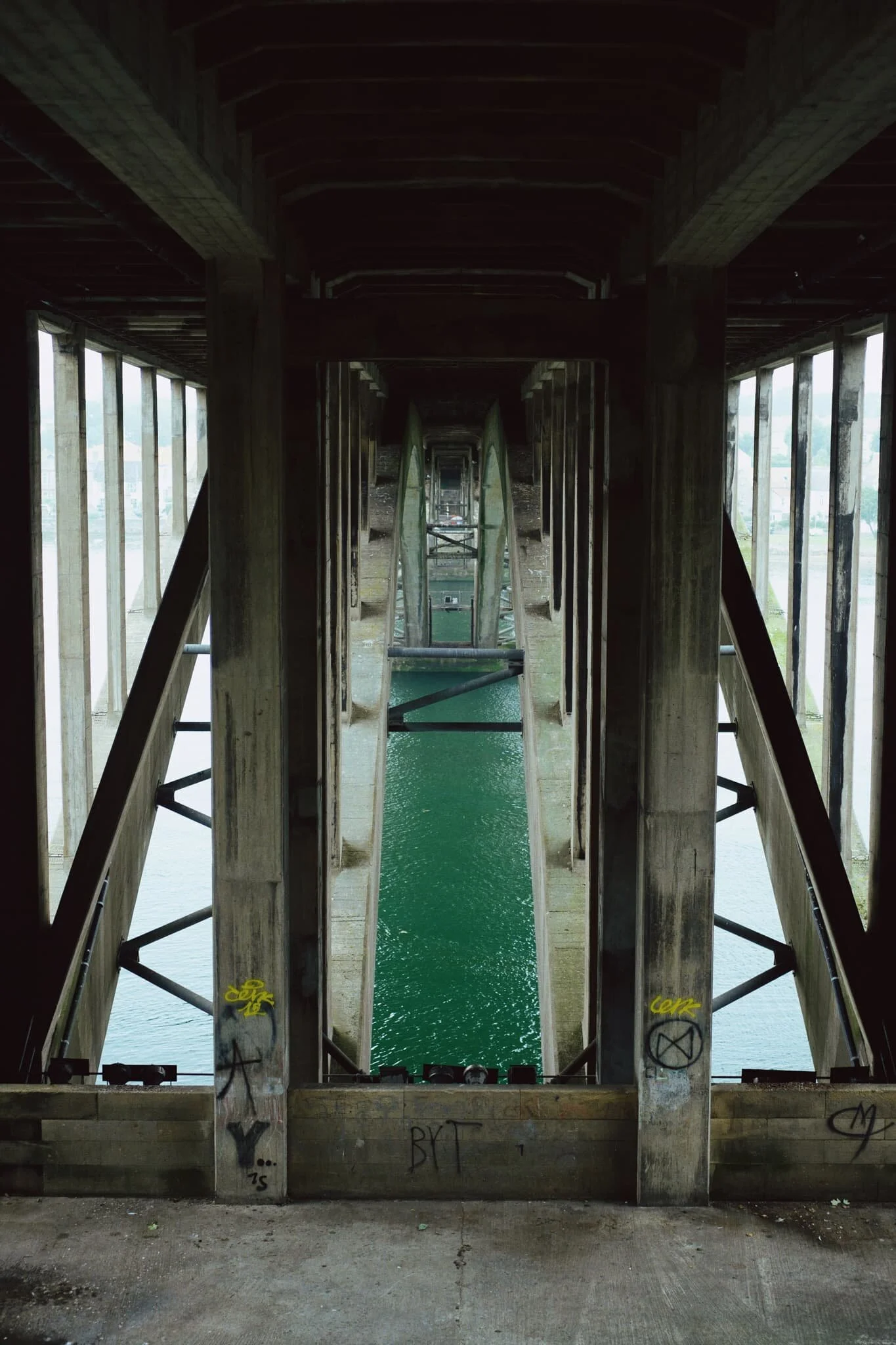  The nice thing about the Royal Tweed Bridge is you can get right underneath it and see its &ldquo;guts&rdquo;, so to speak. An incredible piece of engineering. 