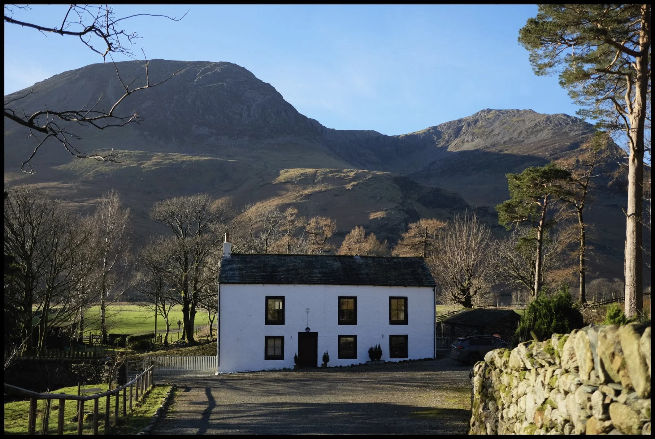 Couldn&rsquo;t miss the opportunity to nab a composition of this delightful farm cottage set against the High Stile range. 