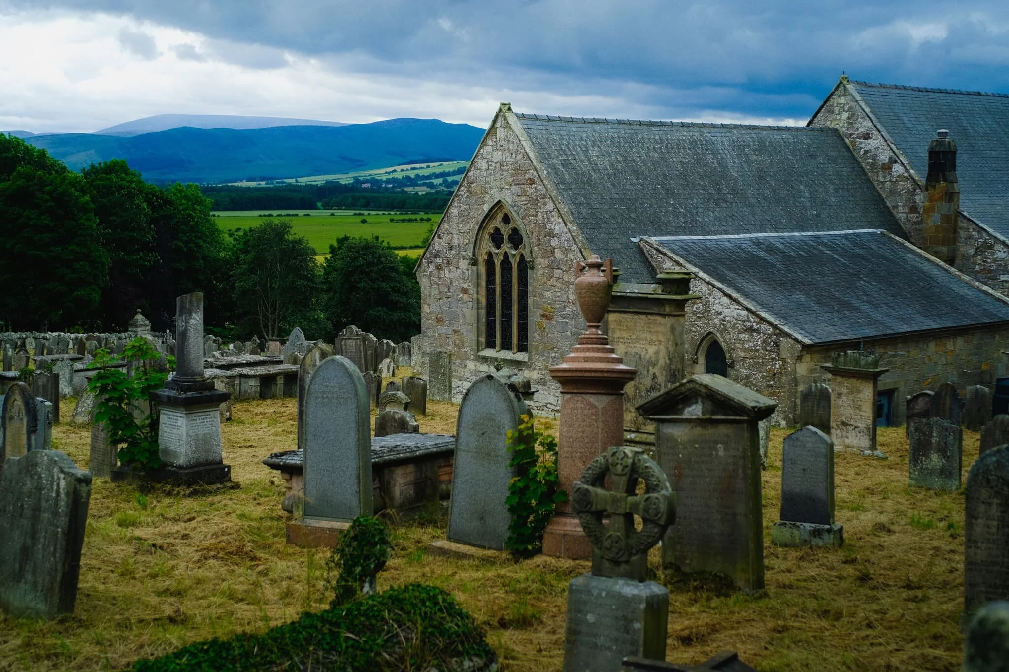  St. Michael & All Angels Church in Ford enjoys wonderful views towards the Cheviot Hills. There&rsquo;s been a house of worship on this site since the 13th-century. 