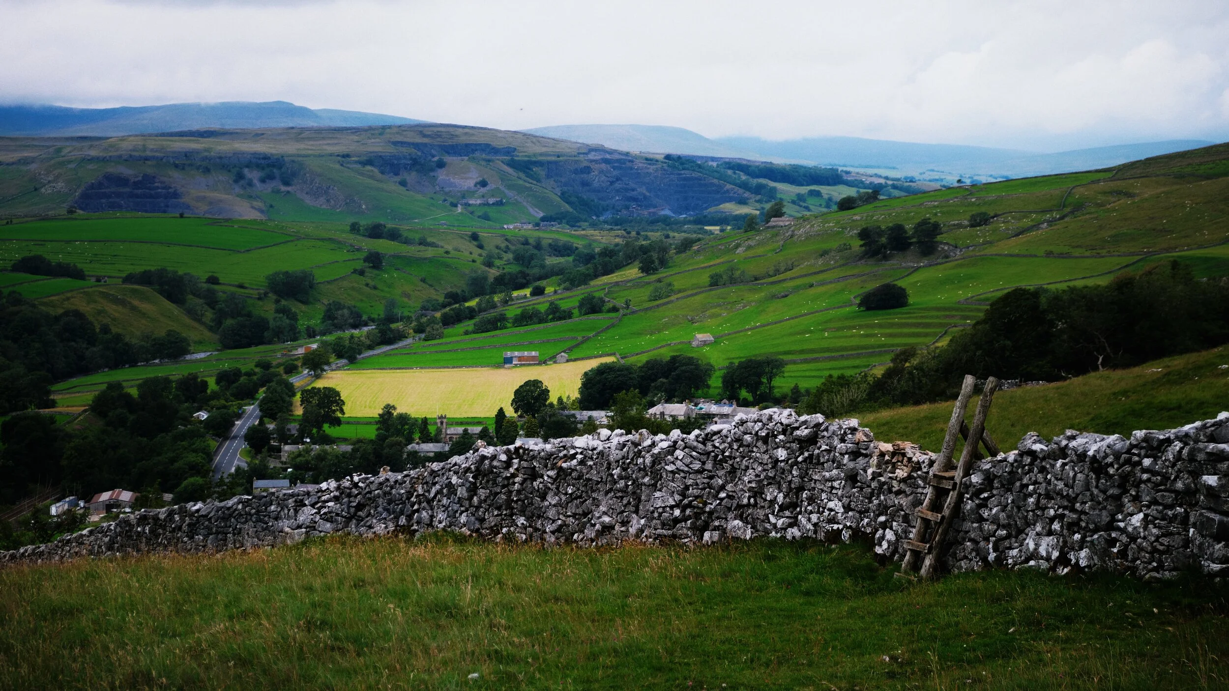  And then started to drop down towards Stainforth, pausing to drink in the views. 