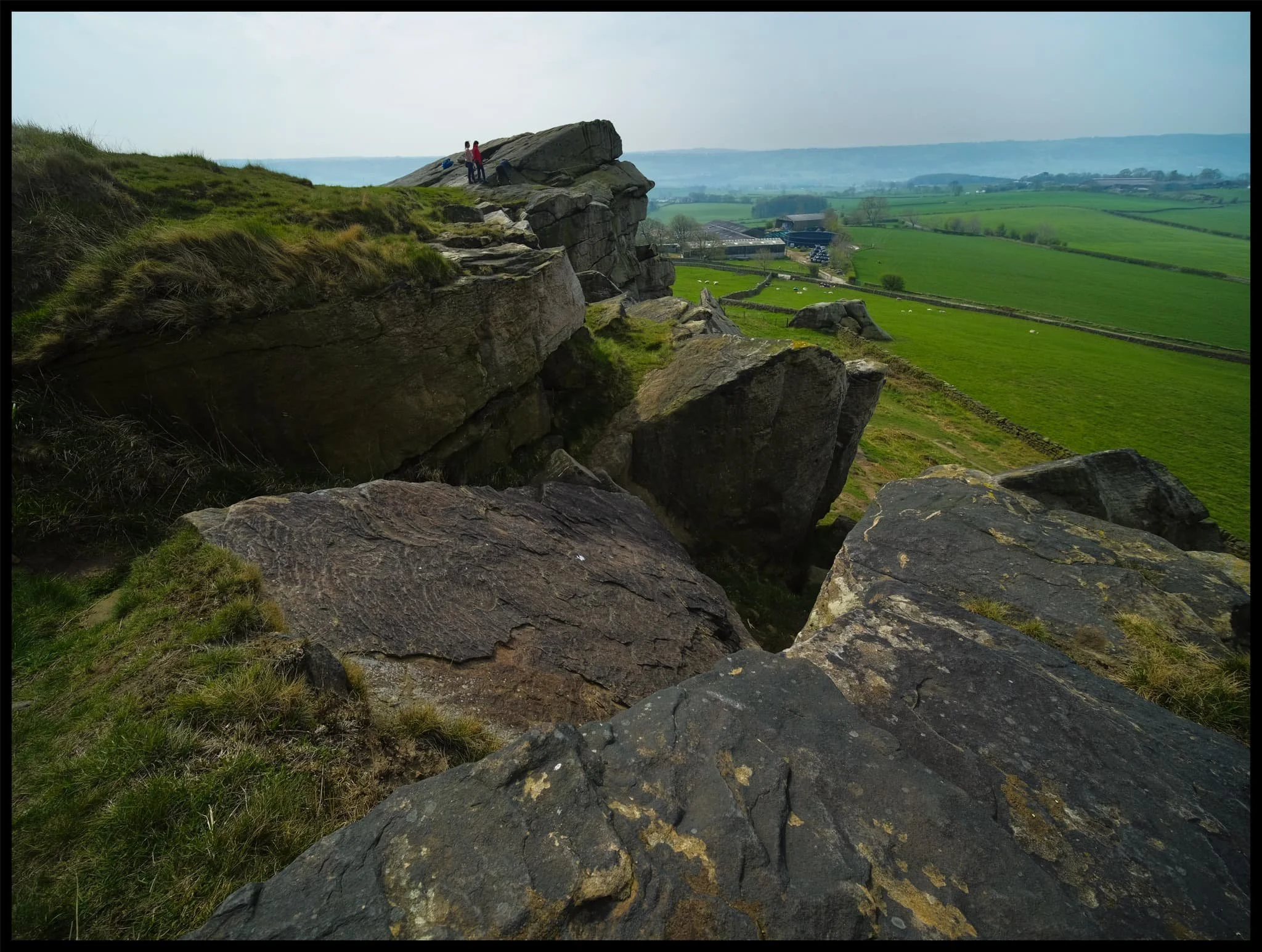  Lisabet and I clambered around the various nooks and crannies in between the crags, finding interesting views and compositions to photo. 