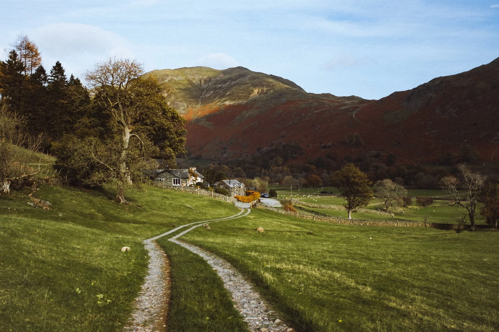  Place Fell providing the ultimate subject as the farm track makes a lovely leading line. 
