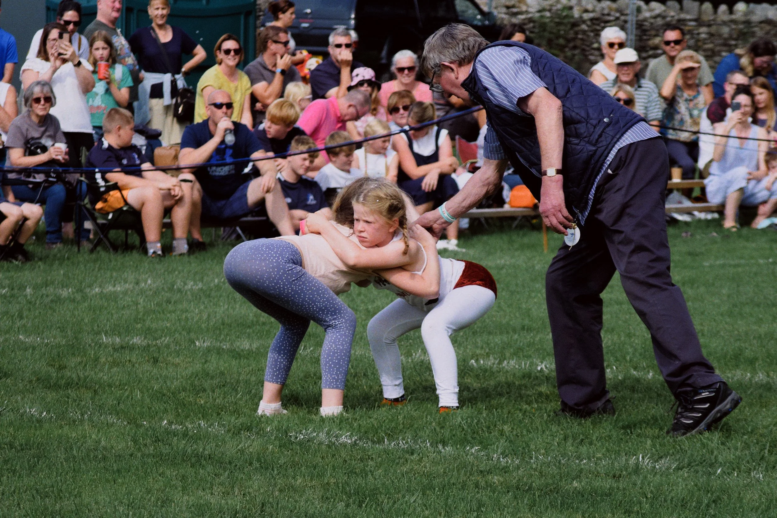  Another lass in the wrestling costume. She had a true fighter&rsquo;s spirit, so determined. 