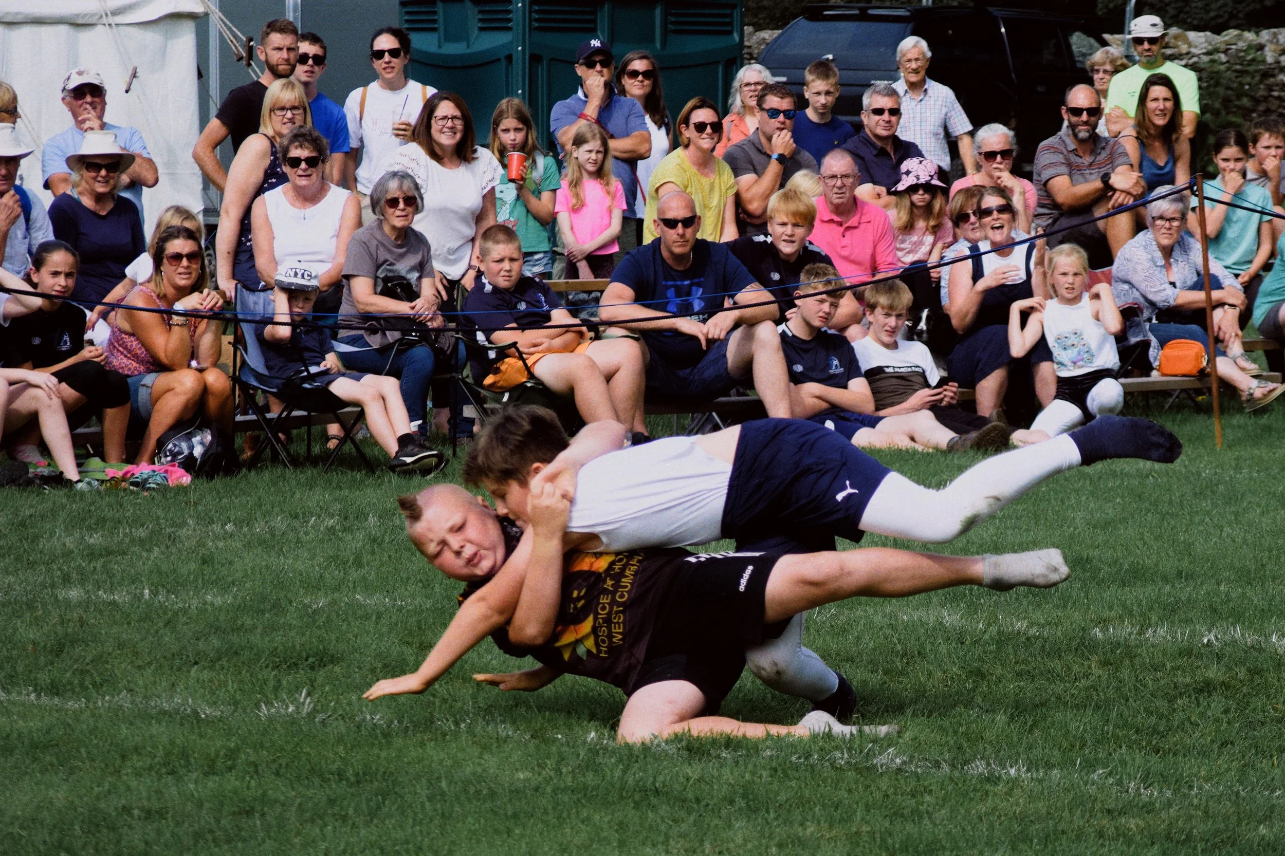  Mohawk lad put up a good fight, but he was facing the ultimate winner of the tournament. 