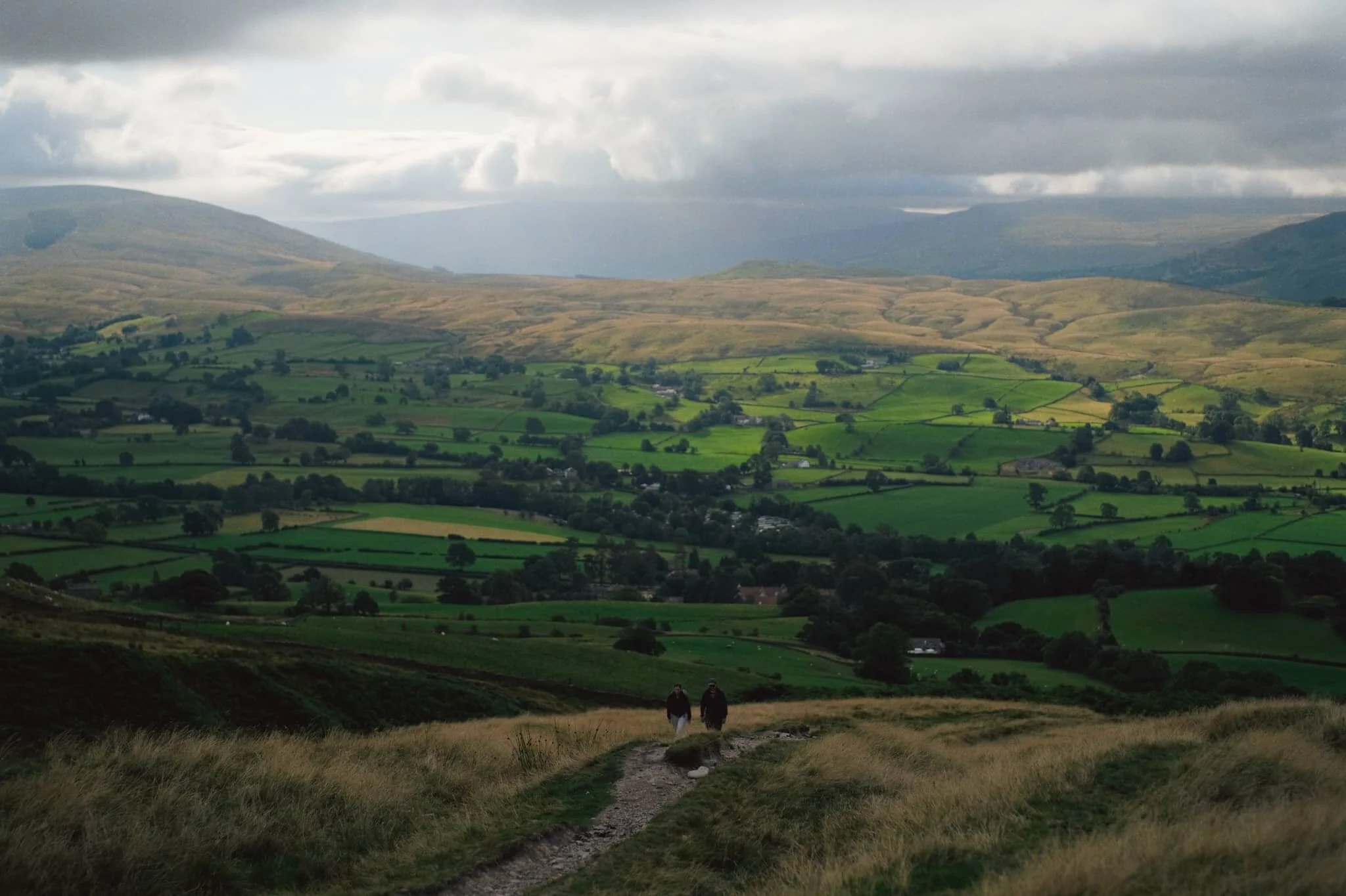  It wasn&rsquo;t long before we spotted more people heading up the trail behind us. We weren&rsquo;t in a rush. The light and views were too good to miss. 