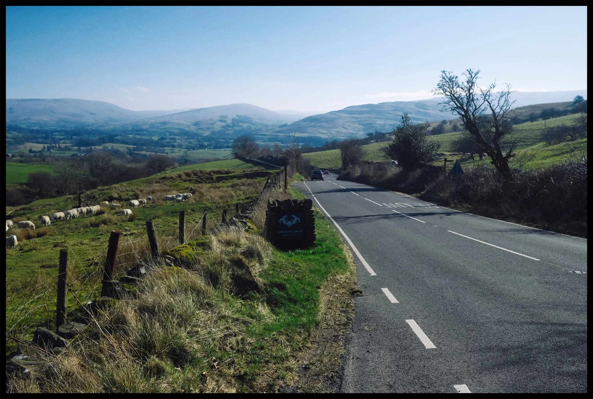  Happily there&rsquo;s a couple of lay-bys alongside this part of the A684 where one can park and snap some glorious photos. Onwards into the Yorkshire Dales. 
