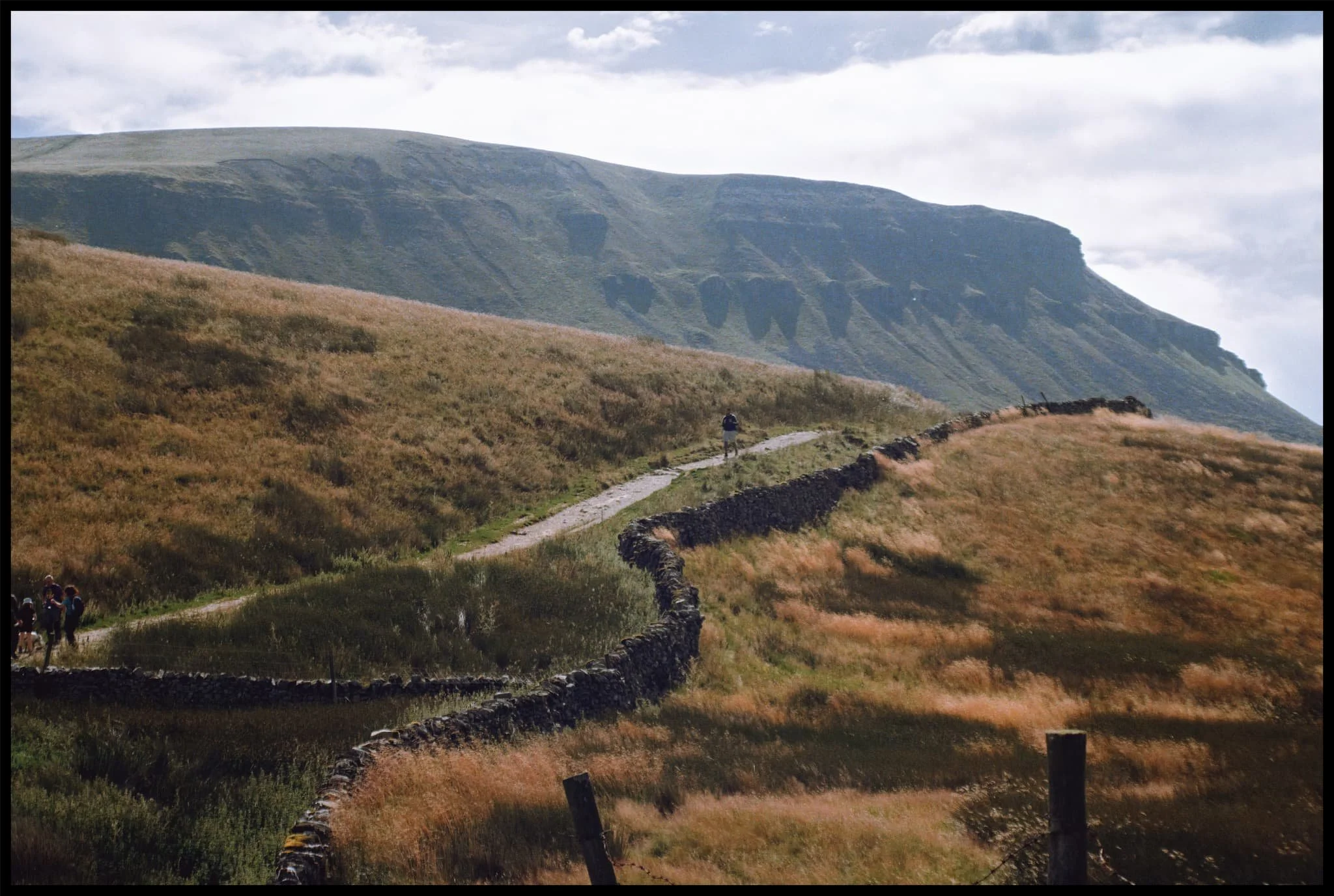  The Pennine Bridleway continues up towards Pen-y-Ghent, the common route to summit the fell. 