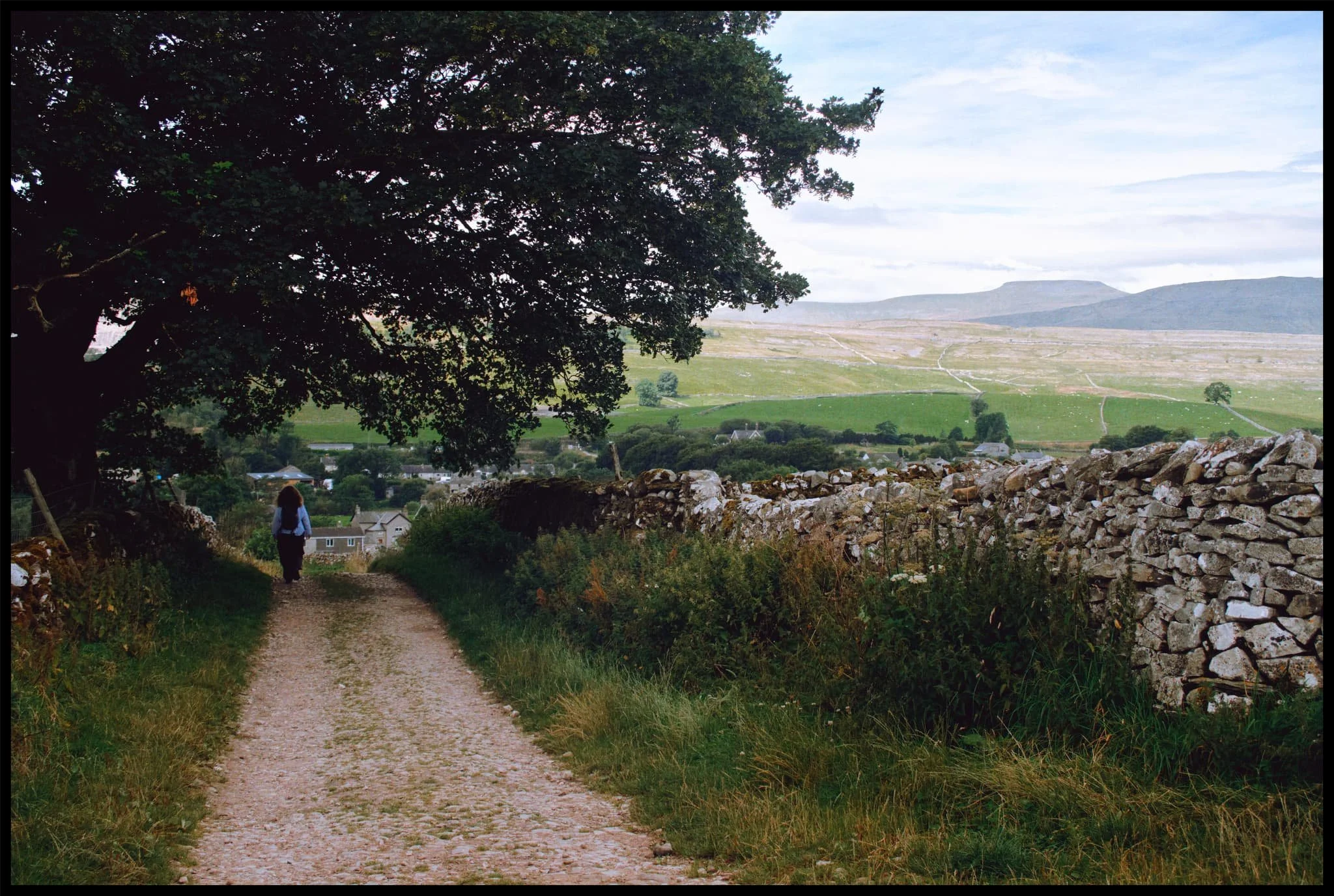  Nearly back at Horton in Ribblesdale. What a beautiful day. 
