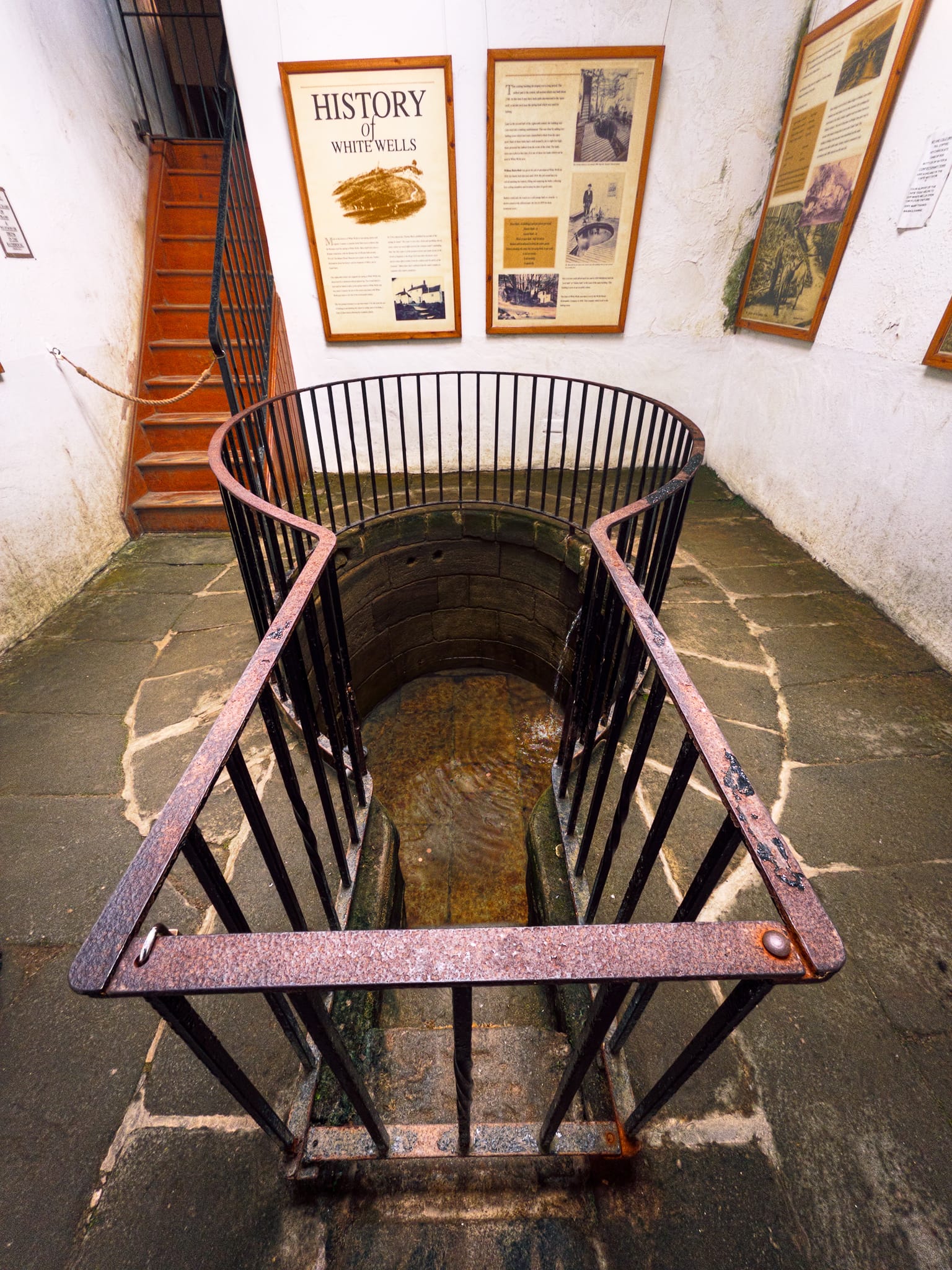 The plunge pool in question. A bit low, what with the intense and dry summer we&rsquo;ve had, and merely a trickle dropping into it. Have to say, with the consistently high temperatures we&rsquo;ve had, it weren&rsquo;t half tempting&hellip;