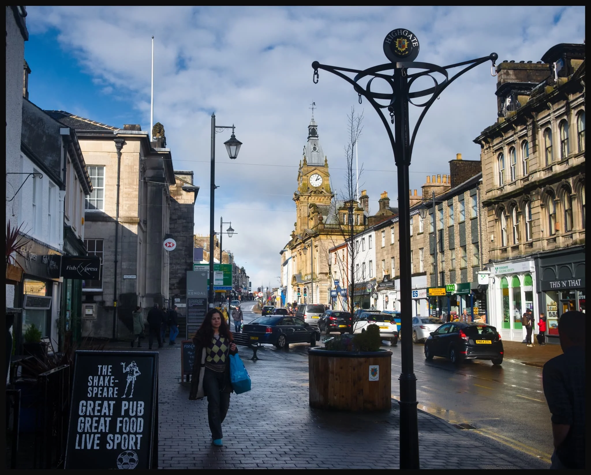  It was nice to actually see the sun come out for once. 