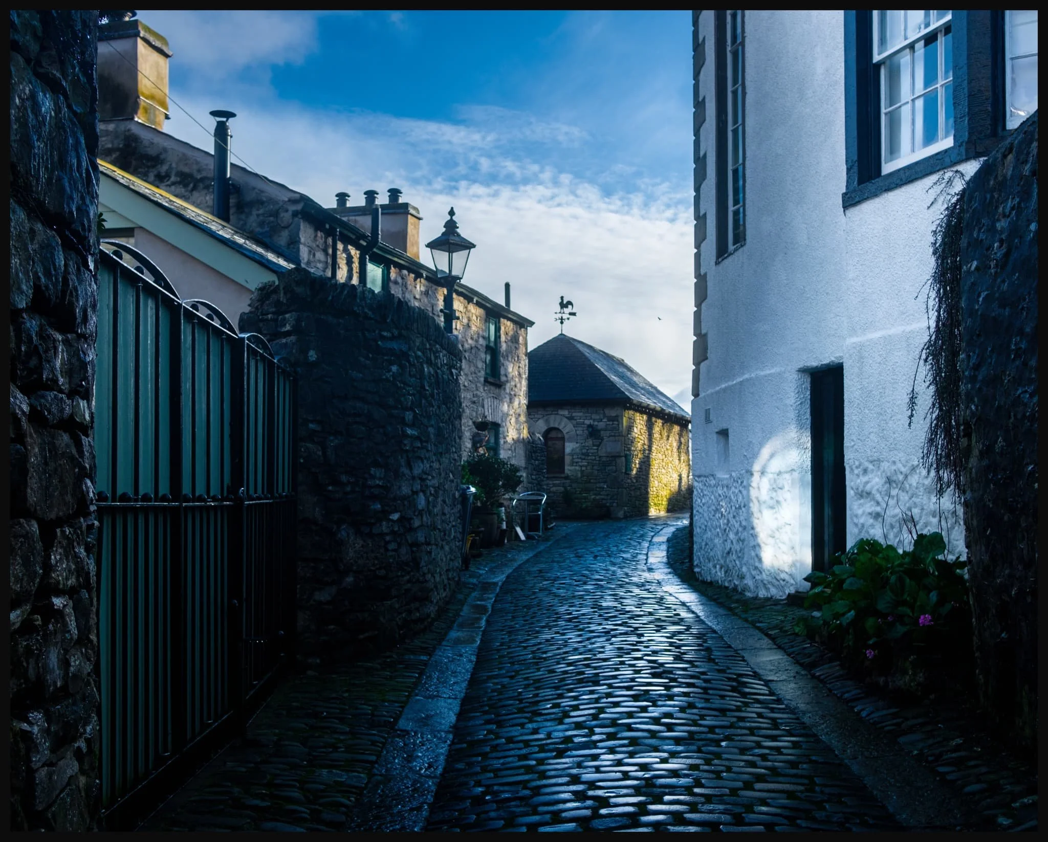  About a ⅓ of the way of Beast Banks you can exit onto Garth Head, an ancient medieval lane connecting two steep streets, Beast Banks and Captain French Lane. It&rsquo;s technically an unclassified highway—the U752—making its upkeep the responsibility of Cumbria County Council. 