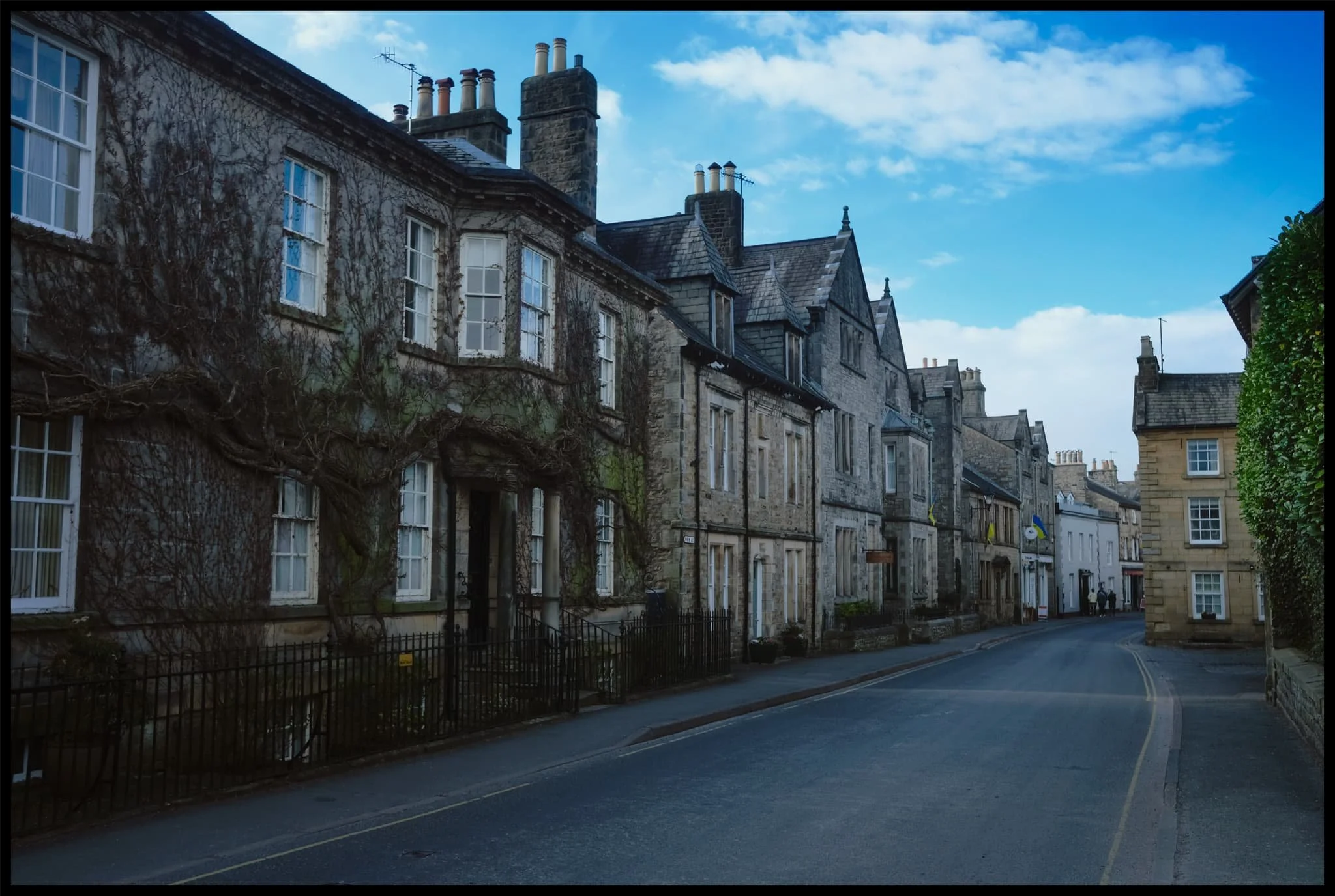  Heading back into town, I can never resist a shot of this majestic house covered in ivy.  