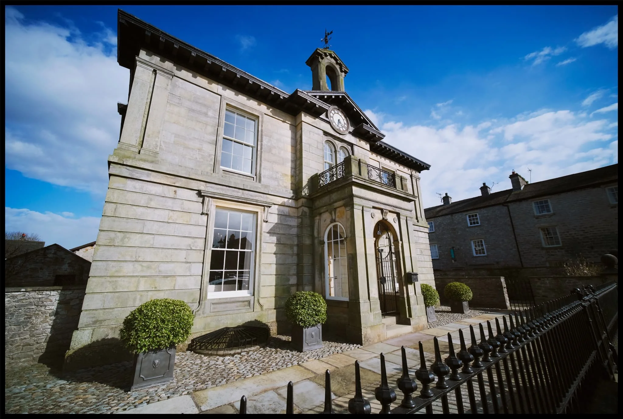  On Market Square in the middle of Kirkby Lonsdale sits the former Trustees Savings Bank, built in the middle of the 19th-century. It&rsquo;s now a private abode.  