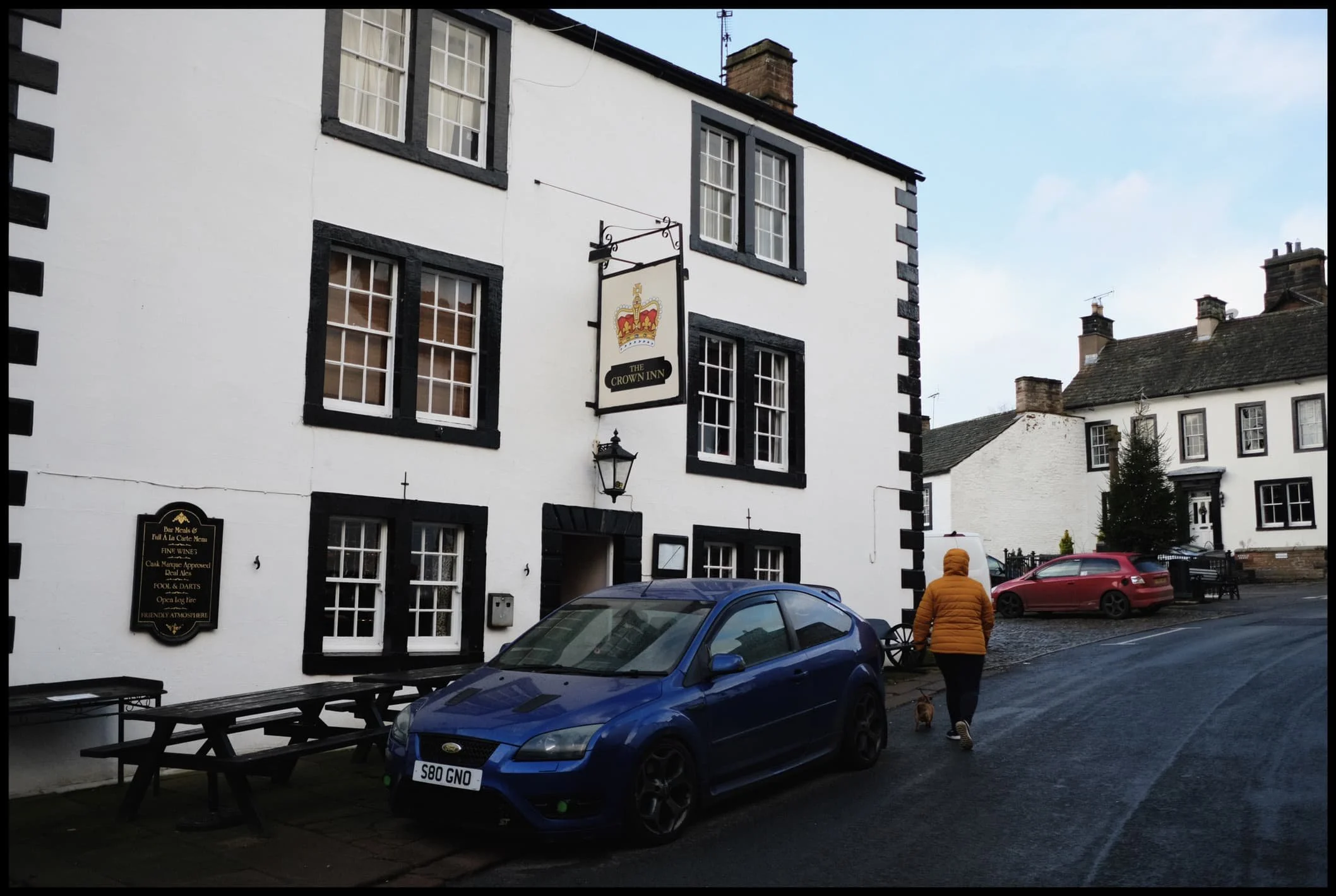  The Crown Inn, still very much in operation. It&rsquo;s an old coaching inn, again from the 18th century. 