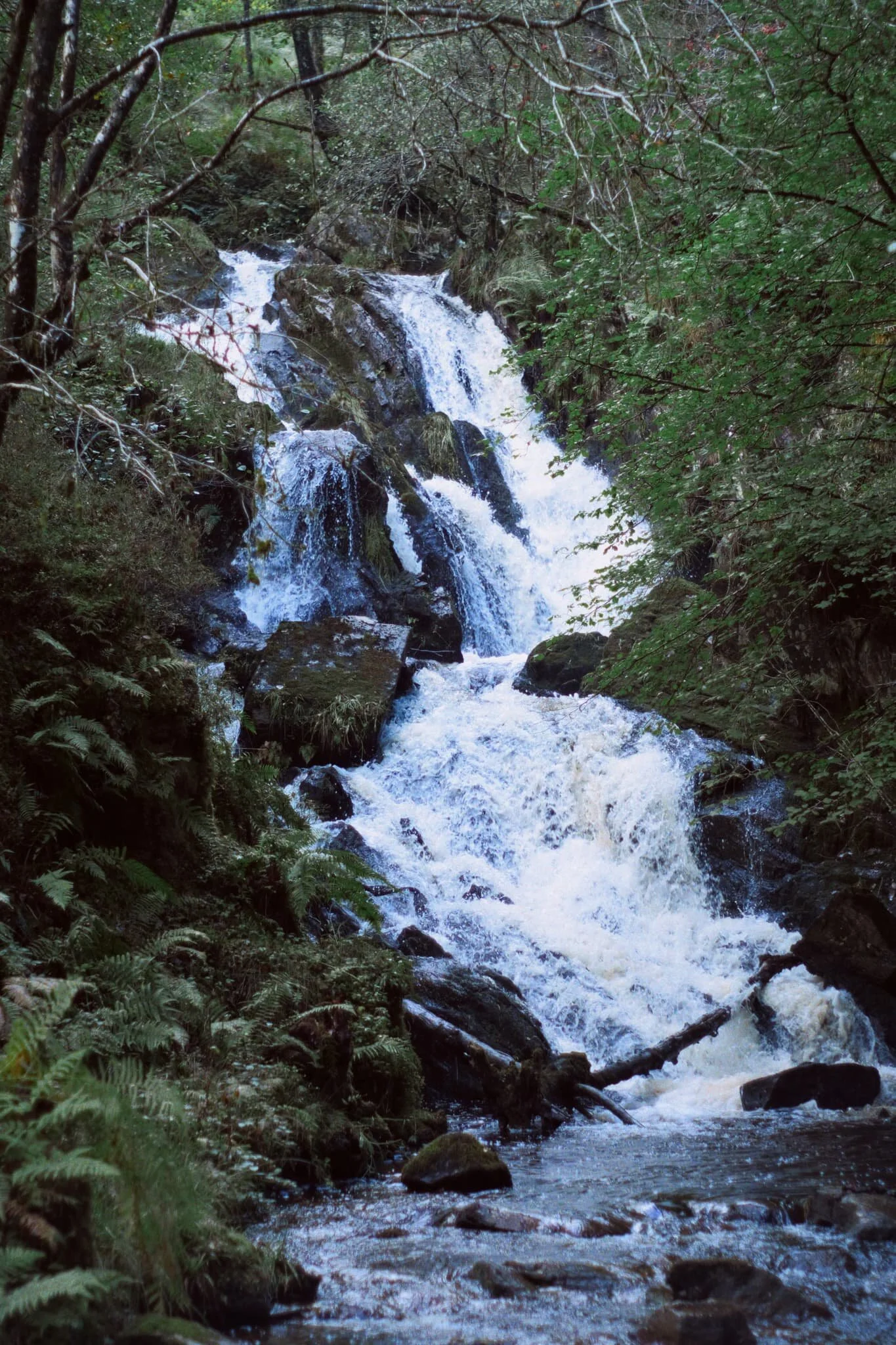  This one wasn&rsquo;t named on the OS map, but I&rsquo;m guessing it would be something like Upper Little Fawn Falls since it&rsquo;s the same river. 