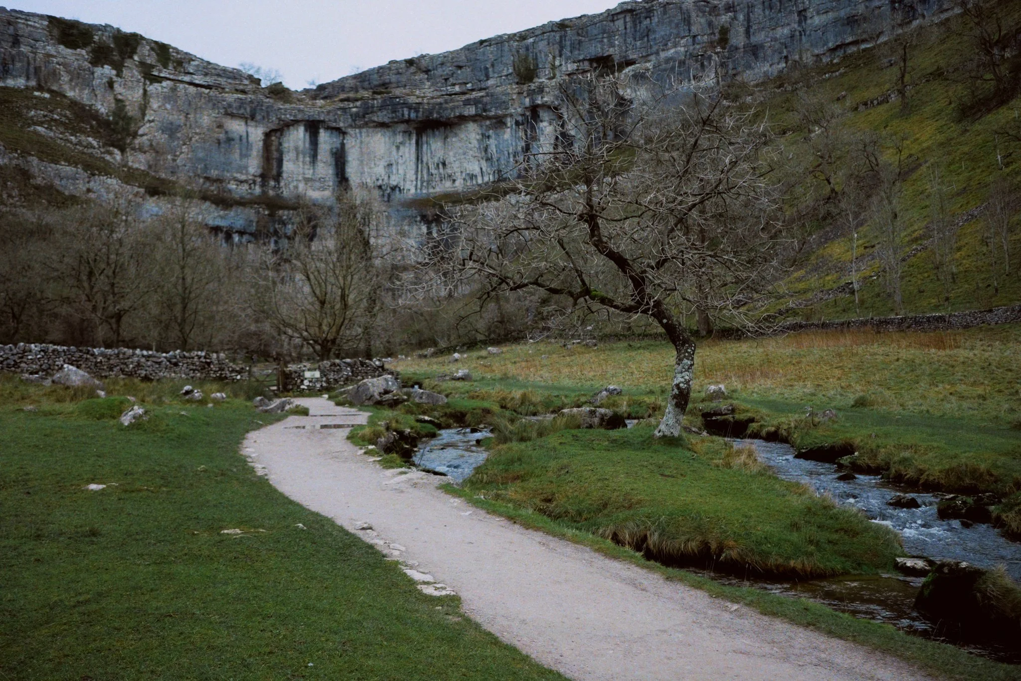 We&rsquo;re fast approaching Malham Cove and the scale of this sheer limestone wall quickly makes itself apparent. 