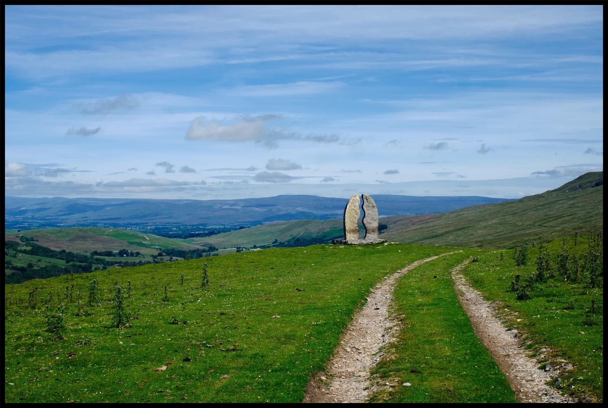  Our destination comes into view, and the panorama starts to open up. 