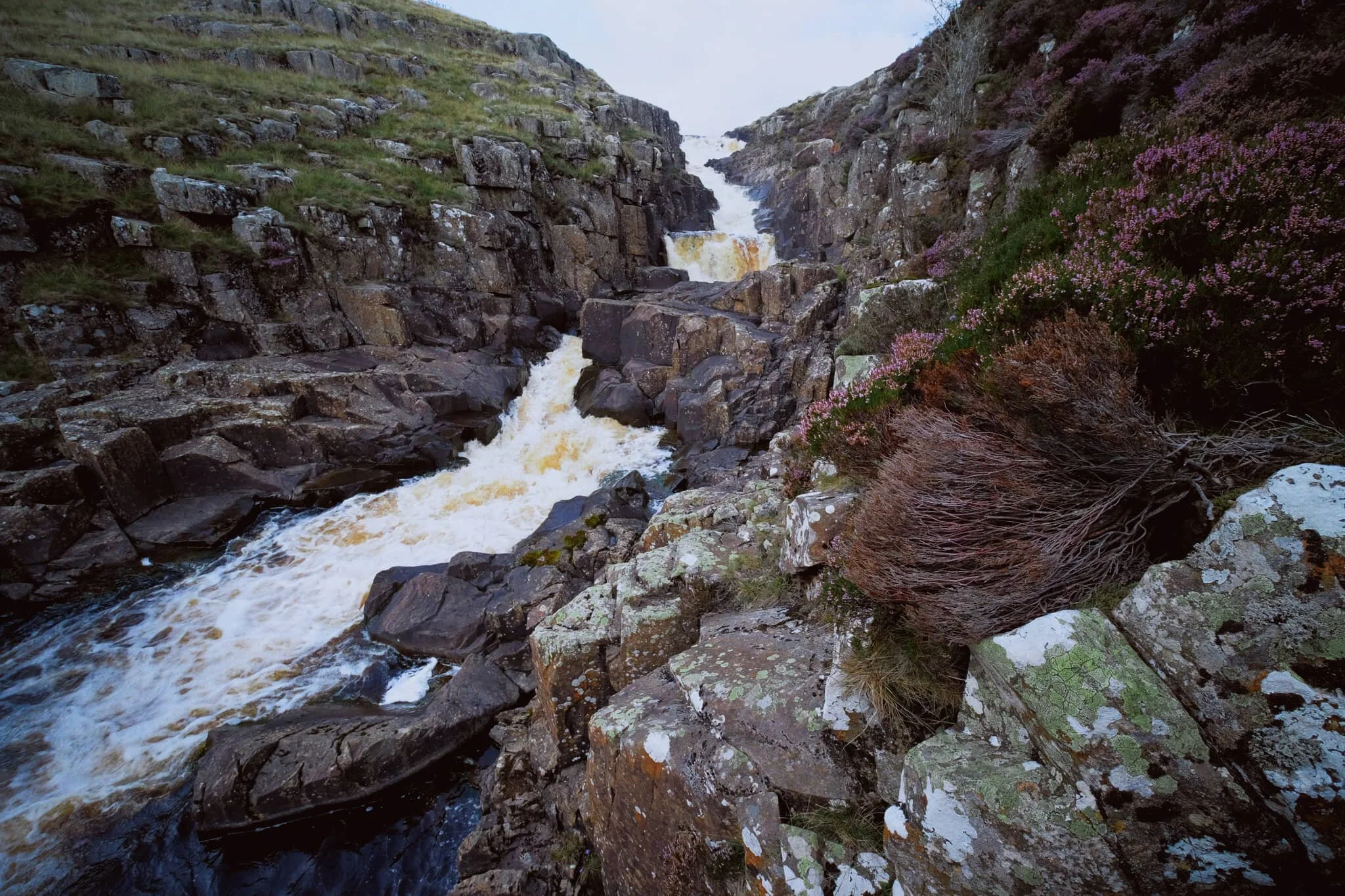  Near the bottom of Cauldron Snout now, and we can start to understand the scale of these falls. 