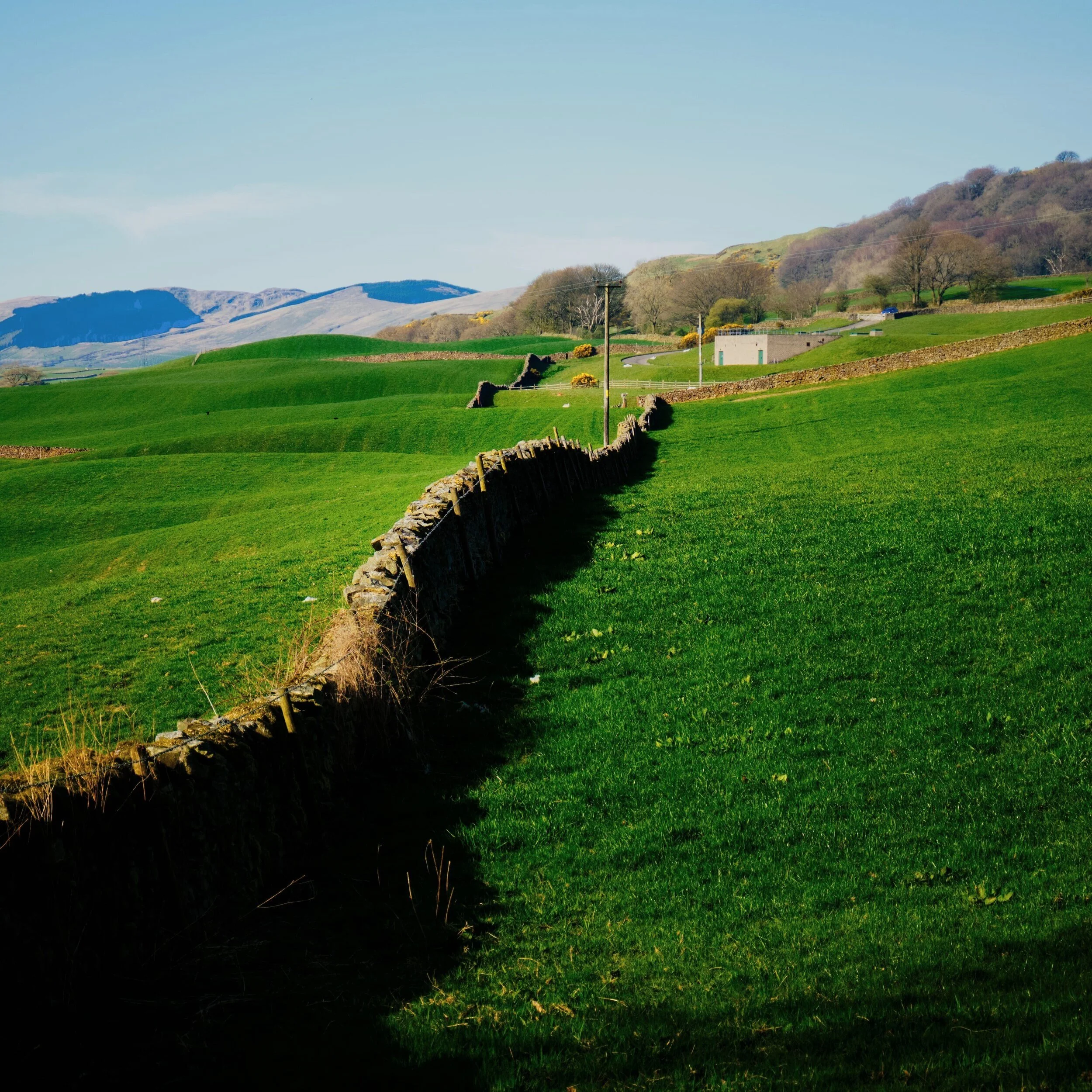  I&rsquo;m a sucker for a meandering drystone wall, especially if they&rsquo;re undulating over the folds of the landscape. 