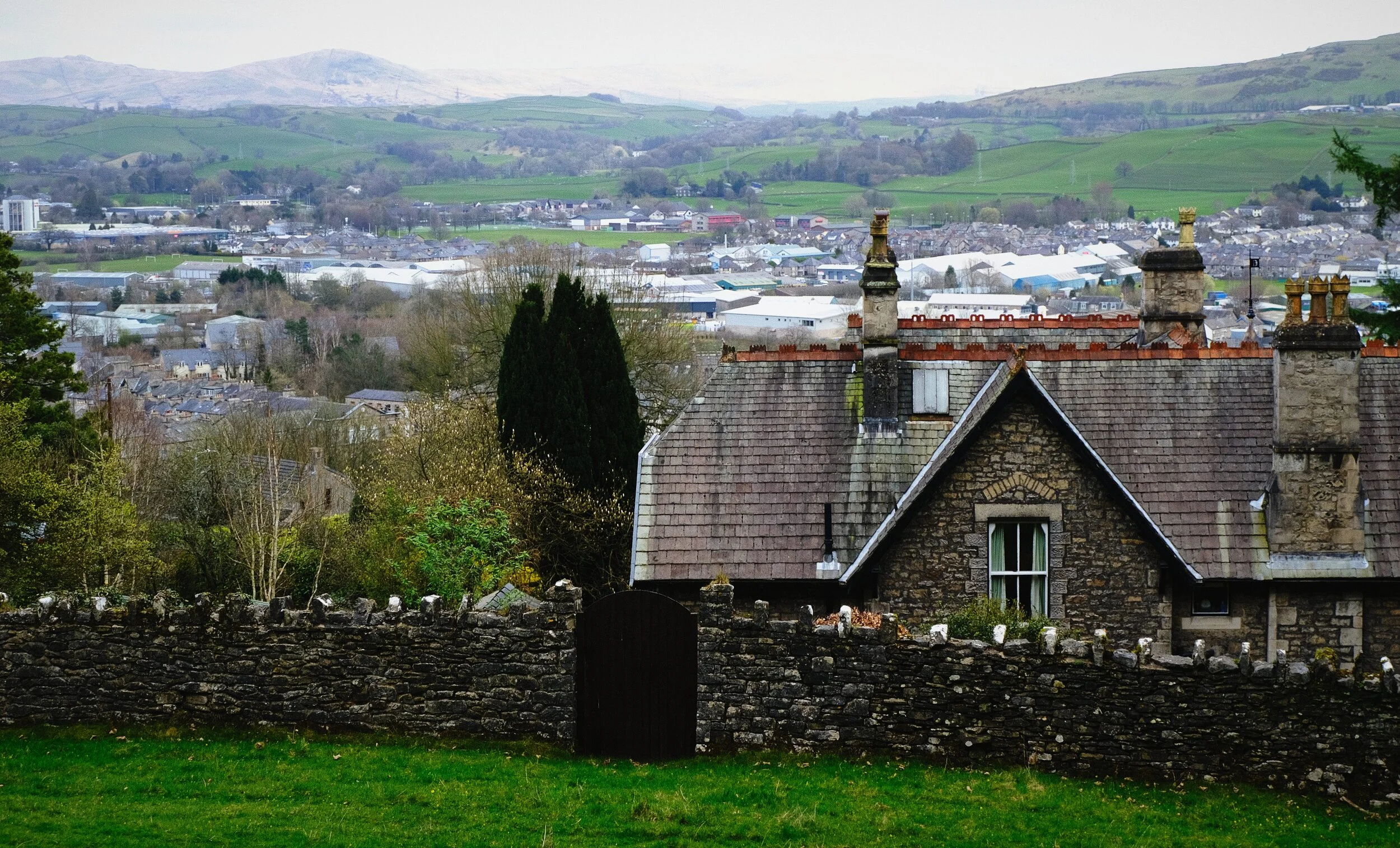  As the views started to open up you could really get to grips with how Kendal is situated in its valley. 