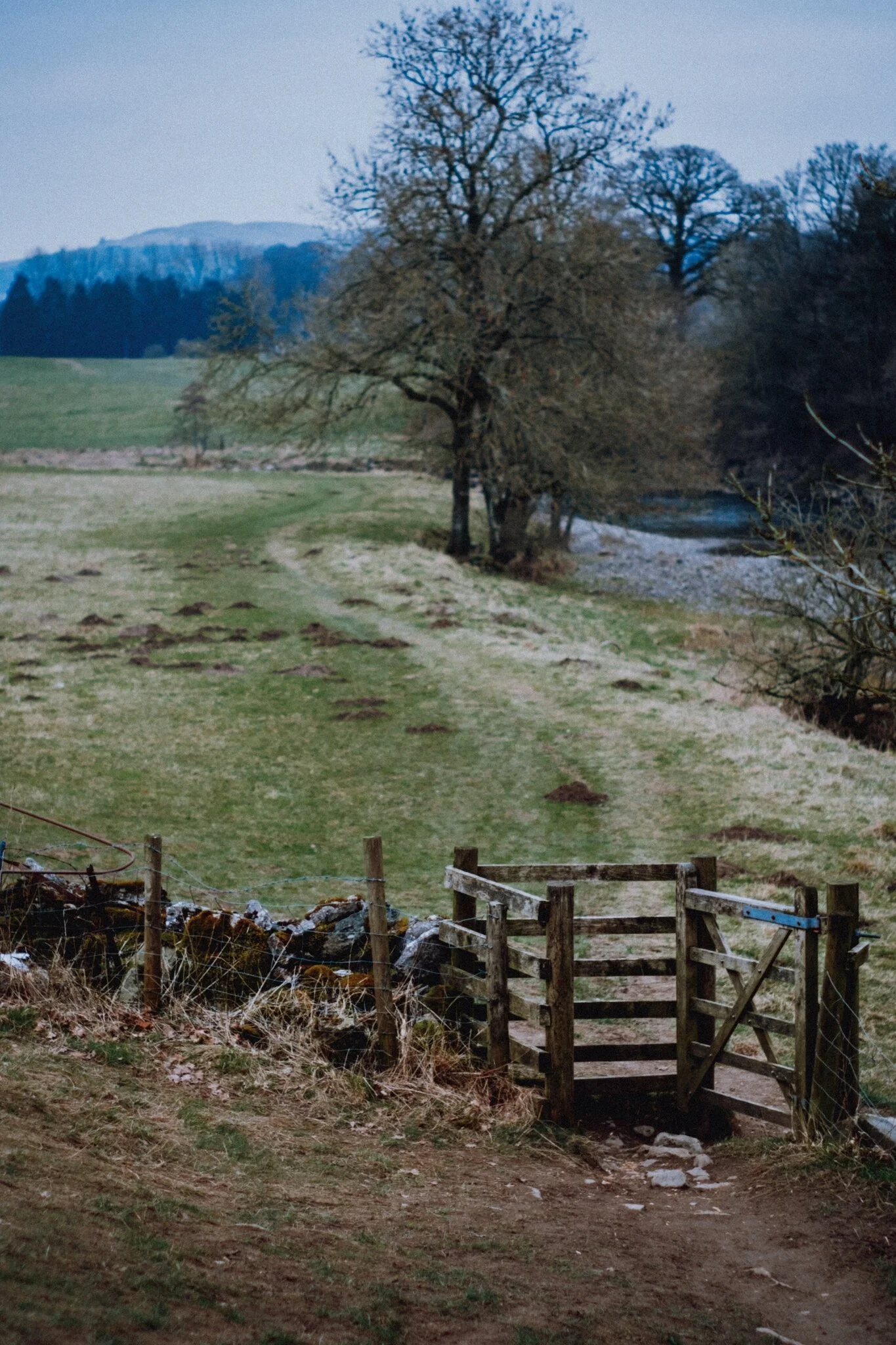  The way forward. Nearly back at Kendal. 