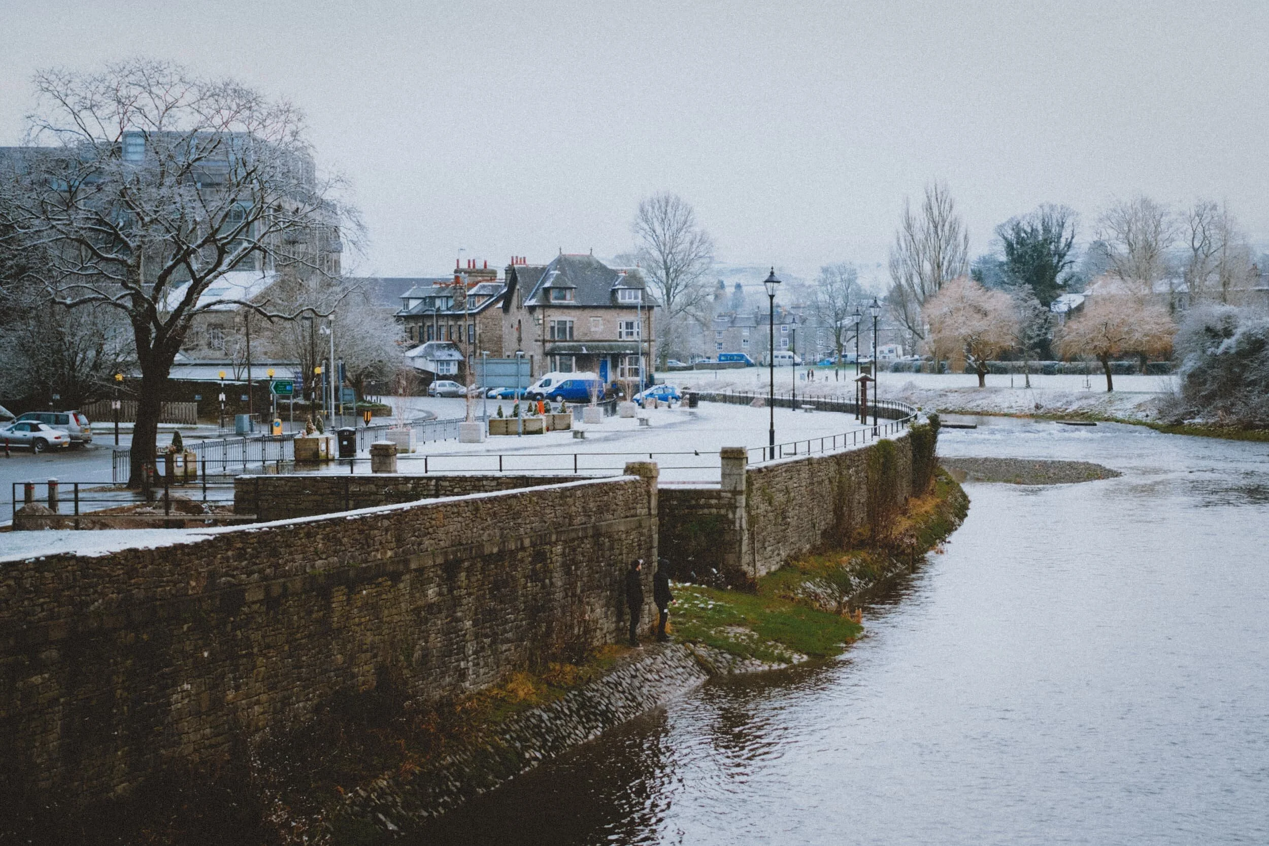  Kendal looks rather magical with a covering of frost. 