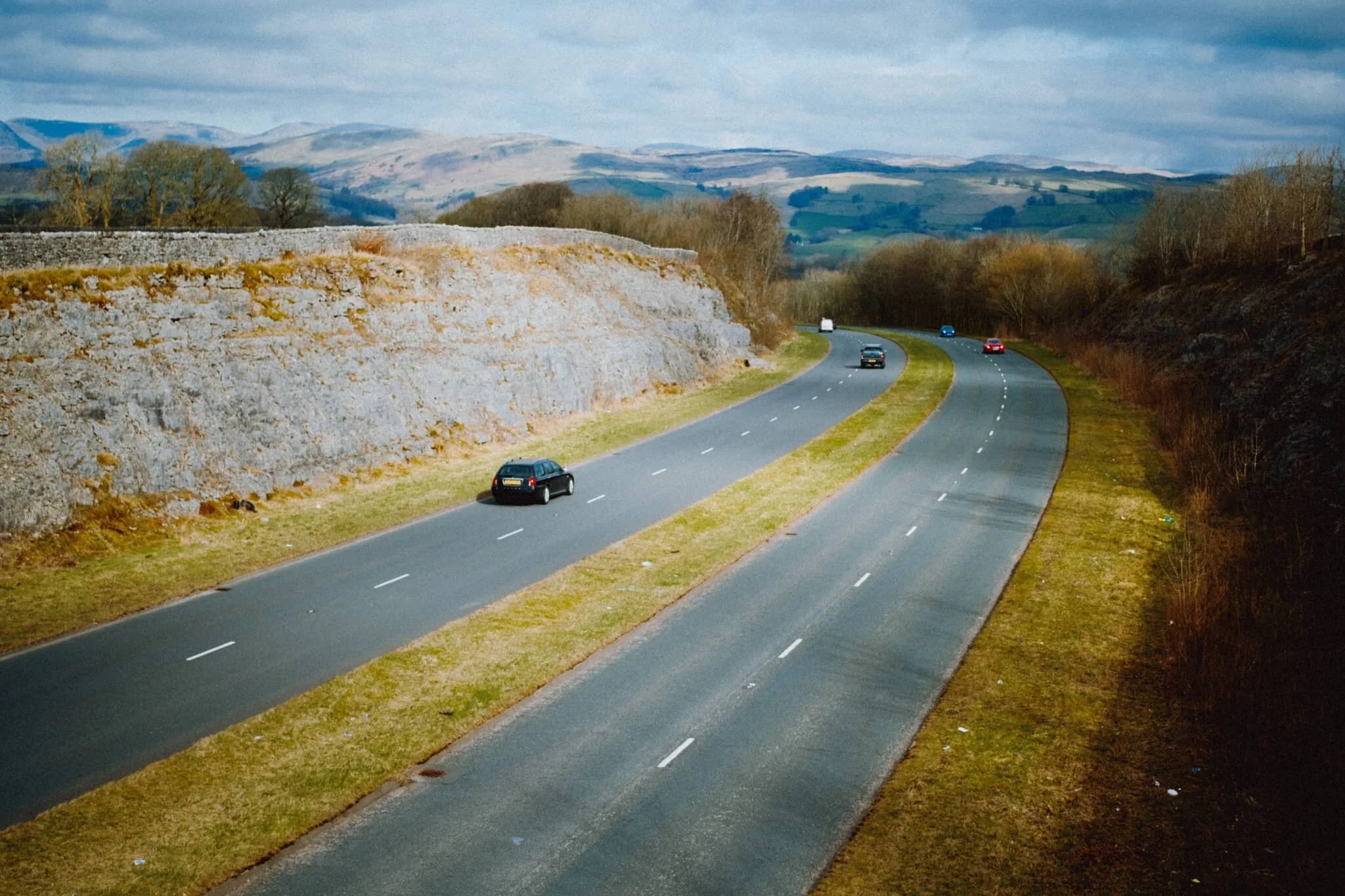  Over the bridge that crosses the A591, another photo that I just  have  to stop and shoot. 