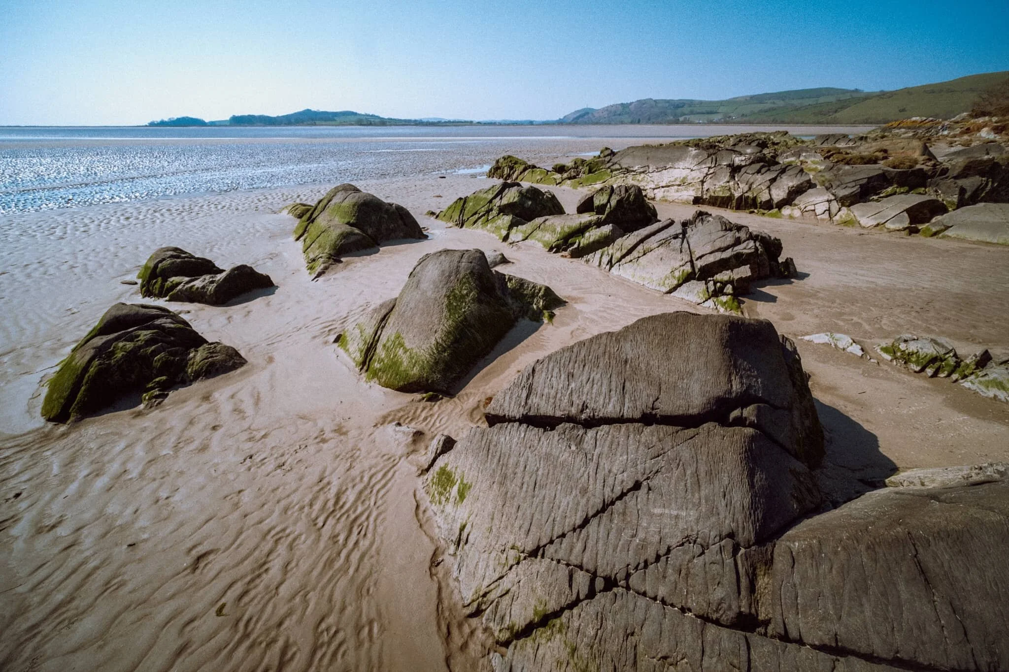  We were blessed with a rather beautiful, if hazy, day to be exploring this area of South Cumbria. 