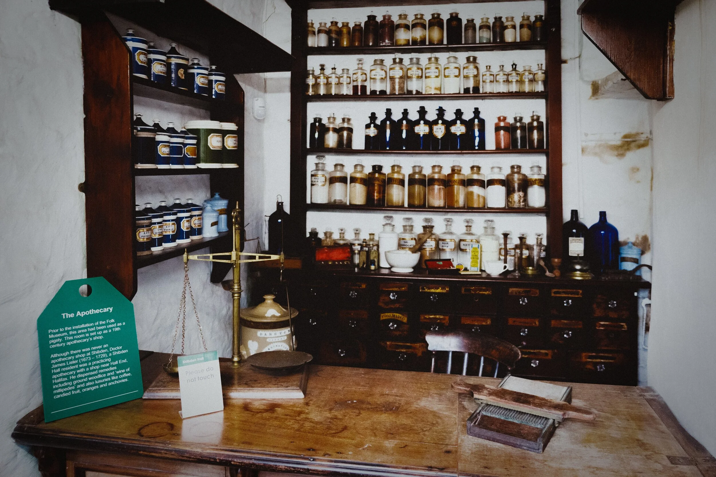  The Apothecary. These days you would call them a Pharmacy (or we tend to say a &ldquo;Chemist&rsquo;s&rdquo; in modern Britain). 