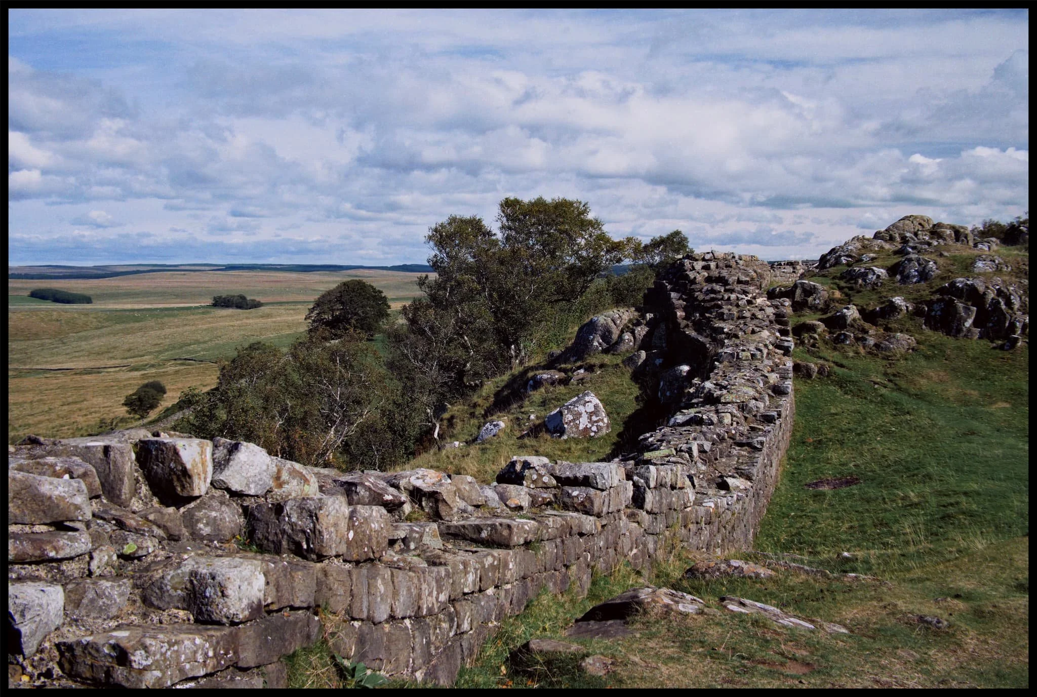  Made it to Hadrian&rsquo;s Wall, now 1,900-years old. That mean the wall&rsquo;s construction began in 122 AD. Crazy. 