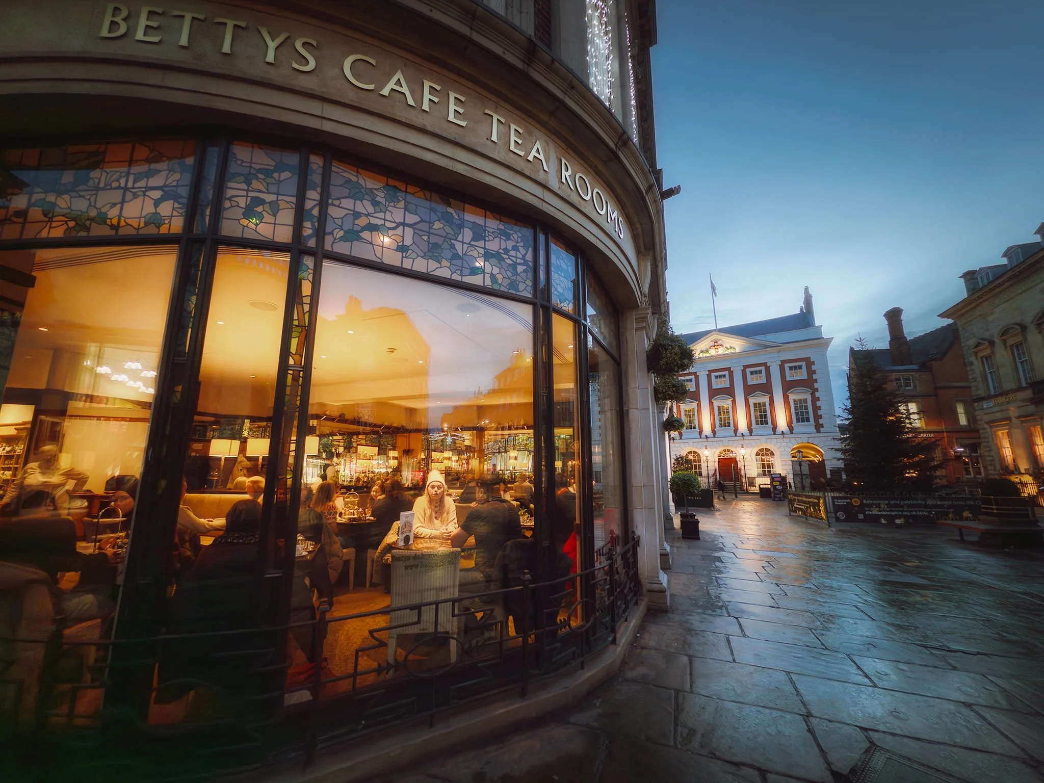  Betty&rsquo;s Tea Rooms. You can&rsquo;t get more Yorkshire than that. 